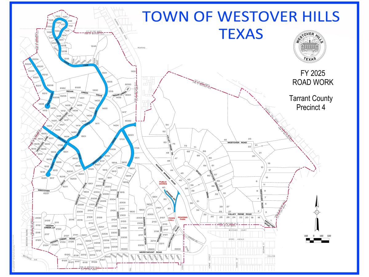 FY 2025 Road Work